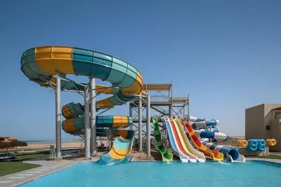 Image de All-Inclusive Stay: 3 Family Rooms, Heated Pools, Game Room, Spa & Aquapark Fun