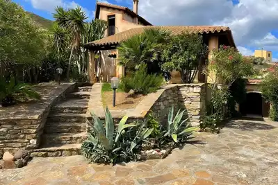 Image de Villa 'Scholl Muravera' avec vue sur la mer, Wi-Fi et climatisation