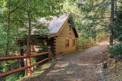 Image de Mick's Hideaway wooded getaway cabin with deck, indoor jacuzzi, wifi