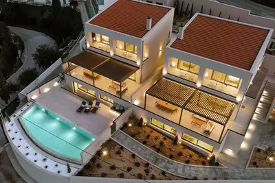 Image de Majo Luxury 11bdr Villa with Sea View 2Heated Pools, Gym Sauna