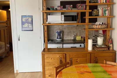 Image de Risoul 1850 - studio idéal pour 2 à 4 personnes, départ pistes, vue montagne