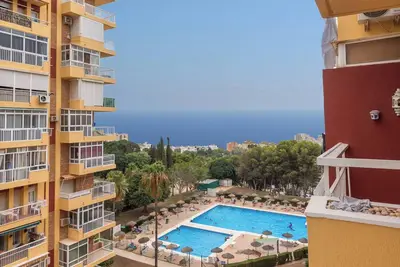Image de Renovated studio with sea views and swimming pool, Ideal for couples in Benalmadena