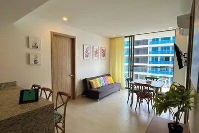 Image de Ocean view apartment with direct access to the beach C07