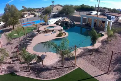 12 Large Bedrooms | Waterfall | Game Lounge