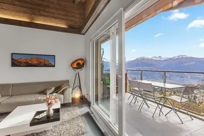 Image de Crans-Montana 6pp, appart rénové vue & parking