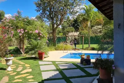 Image de Country house in a gated community with heated pool, air conditioning and 4 bedrooms