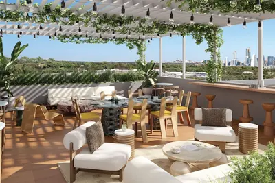 Image de 14 Guests at The Code by AvantStay | South Lamar Stay | Resort-Style Pool