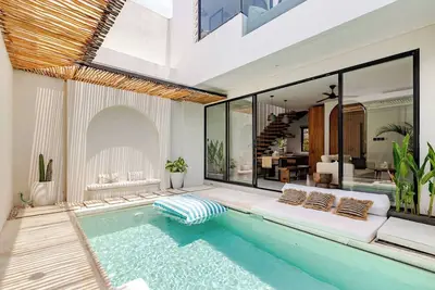 Image de Sunny, Charming 2b Villa w/ Ac & Pool in Pererenan/Canggu, 8min to surf beach!