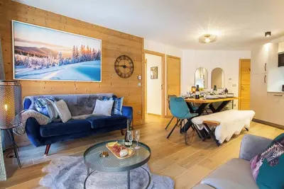 Image de This apartment is a 4 bedroom(s), 3 bathrooms, located in Morzine, Auvergne-Rhône-Alpes.