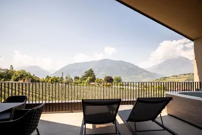 Image de Appartement 'Oberhaslerhof Malus' avec vue sur la montagne, Wi-Fi et climatisation