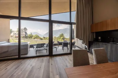 Image de Appartement 'Oberhaslerhof Vinum' avec vue sur la montagne, Wi-Fi et climatisation