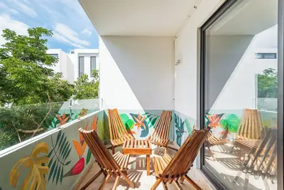 Image de Boho-Chic Apartment in Aldea Zama, Tulum