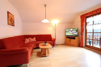 Image de Appartement 'Ferienwohnung Blütenzauber' avec terrasse privée, jardin commun et Wi-Fi