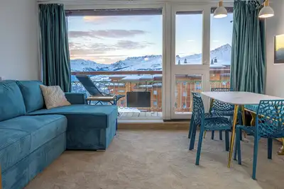 Image de Charmant studio skis au pied départ des pistes - Coeur 1800