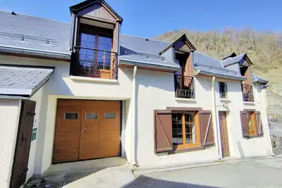 Image de Maison de vacances « Gîte à Cazaux - Bagnères de Luchon » avec jardin privé