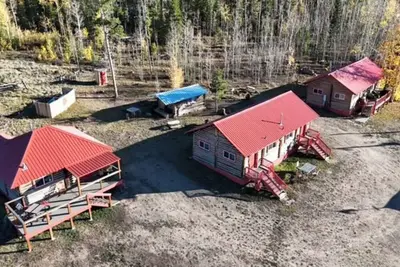 Image de Cozy Dual Cabins Nestled Where Wyoming Meets Colorado-Pine Springs Cabins-Duplex
