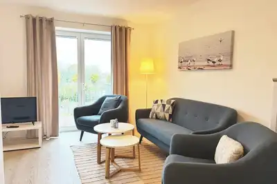 Image de Vacation apartment Fischerhütte Wohnung Scholle in Kappeln.