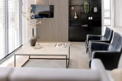 Image de Comfortable and practical stay for 4 guests with 4 single beds, a kitchen, and free parking.