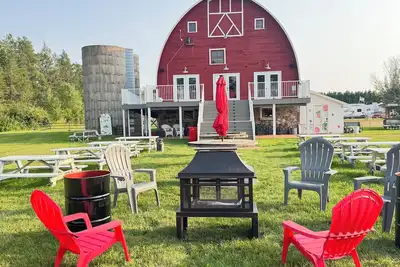 Image de Unique Barn in Tomahawk close to Lake Nokomis
