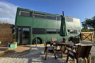 Image de The Bus On The Hill, pet friendly, with a garden in Bampton, Devon