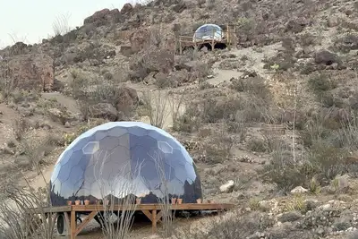 Image de Romantic and Unique Geo Dome Perfect for Stargazing and a Weekend of Exploring Terlingua Ghost Town
