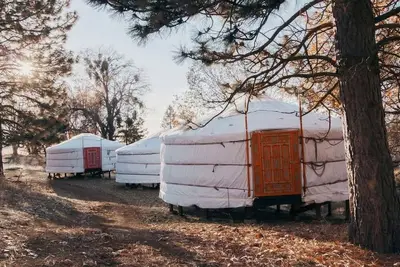 Image de Amazing Yurt on a Secluded Nature Retreat for an Unforgettable Escape in Nature in Dunlap, California