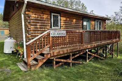 Image de Spacious Alaskan-Style Log Cabin, the Perfect Base for Outdoor Adventures in McCarthy, Alaska