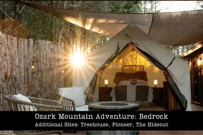 Image de Cozy Safari Tent Perfect for a Glamping Experience in Branson, Missouri