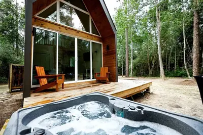 Image de Luxury Cabin with Private Hot Tub - Cueta, Montgomery, Tx