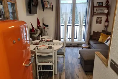 Image de Studio Cabine F4 en Station Ski - 200m des Pistes