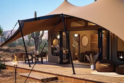 Image de Luxury Glamping Retreat with Private Desert Trails near Saguaro National Park, Tucson Arizona