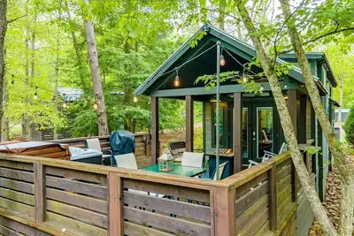 Image de Amazing Cabin Fire Pit Provided in Monteagle, Tennessee