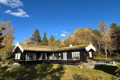 Image de Cozy, luxurious Norwegian cabin with Jacuzzi in ski resort Oppdal!
