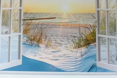 Image de L' Effet Mer : Appartement Neuf en Rez-de-jardin de 64 m² terrasse et pelouse