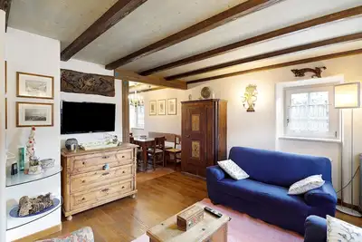 Image de Appartement « Chalet San Valentino » avec vue montagne, jardin commun et Wi-Fi