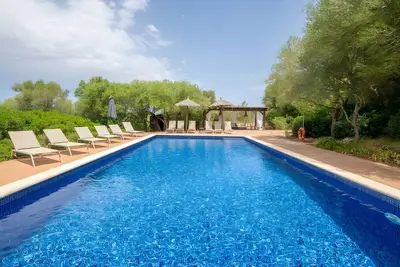 Image de Maison de vacances 'Enjoy Villa Tortuga avec piscine' avec piscine privée, Wi-Fi et climatisation