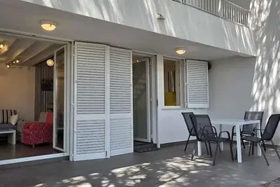 Image de Maison de vacances avec climatisation et possibilité de faire un barbecue