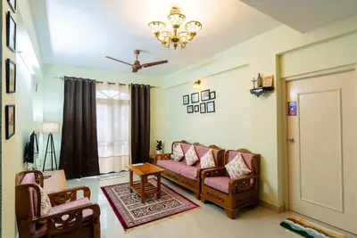 Image de Sunny 2bhk Escape Pool +Gym+ Steps from Colva Beach