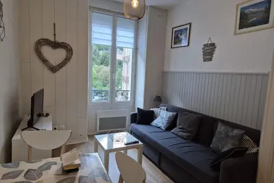 Hyper-centre T2bis 4 pers avec casier à ski