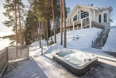 Image de Premium 5br Villa in Tahko with Private Sauna Building and Hot Tub