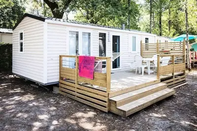 Image de Mobil-home | Comfort | 2 Ch. | 4 pers. | Terrasse surélevée non couverte