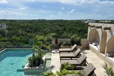 Image de Tulum Apartment - Private Pool, Wi-Fi & Near beach, restaurants and yoga spots.