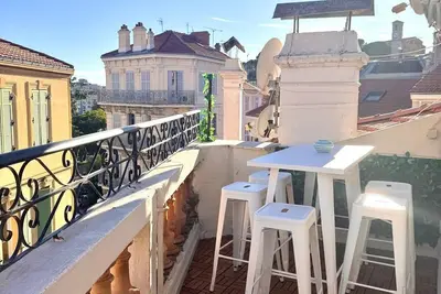 Image de Duplex avec terrasse et balcon Cannes centre (Croisette & Palais des festivals)
