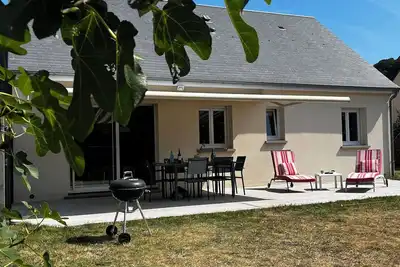 Image de Maison familiale au calme à la mer.