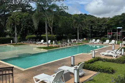 Image de Chic 2-bedroom apartment with fitness room and Ac in vibrant Panama City.