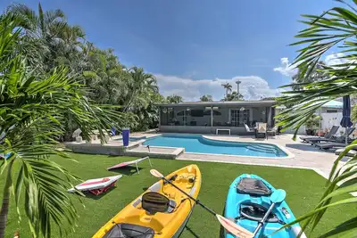 Image de Lantana Charm Amazing Backyard with Heated Pool, Hot Tub, Kayaks, Beach 1 mile