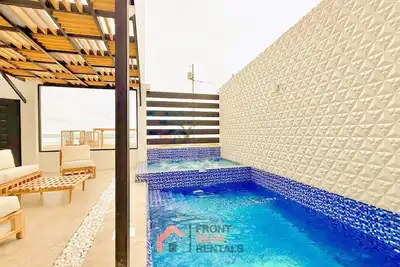 Image de Beachfront, pool, whirlpool & firepit