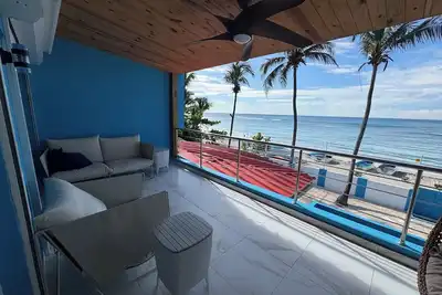 Image de Beachfront 4 bedroom house in charming Guayacanes Juan Dolio with Jacuzzi and Ac
