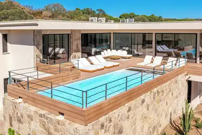 Image de Maison neuve entre Pinarellu et St Cyprien vue mer, plage à 10 min à pieds.