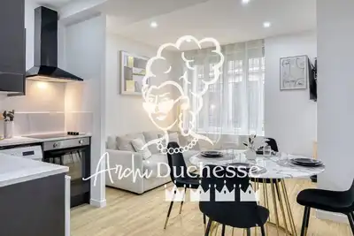 Image de Le Aurélie, charmant F2 avec baignoire balnéo!